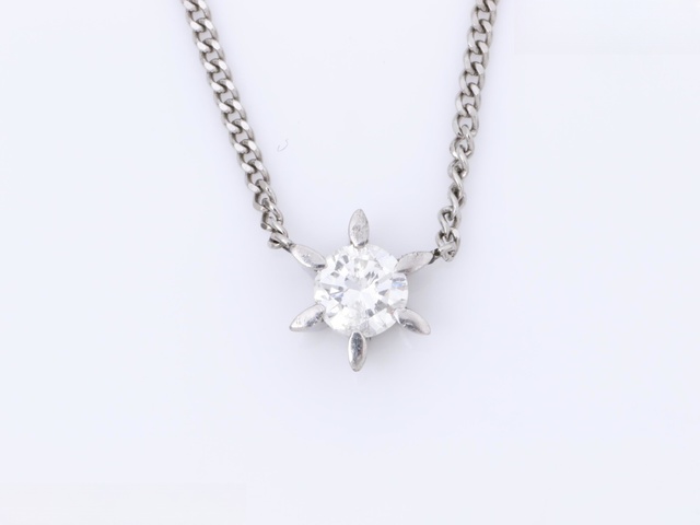 ネックレス　Ｐｔ８５０／Ｐｔ９００／Ｄ０．５９／５．８ｇ