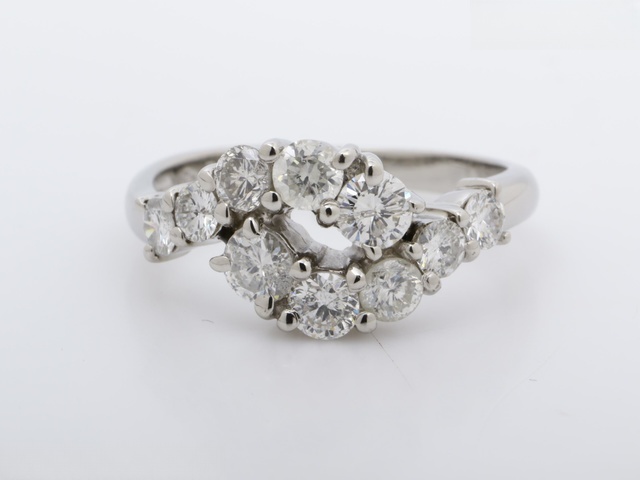 ジュエリーマキ　リング　Ｐｔ８５０／ダイヤ１．１４ｃｔ　４．７ｇ