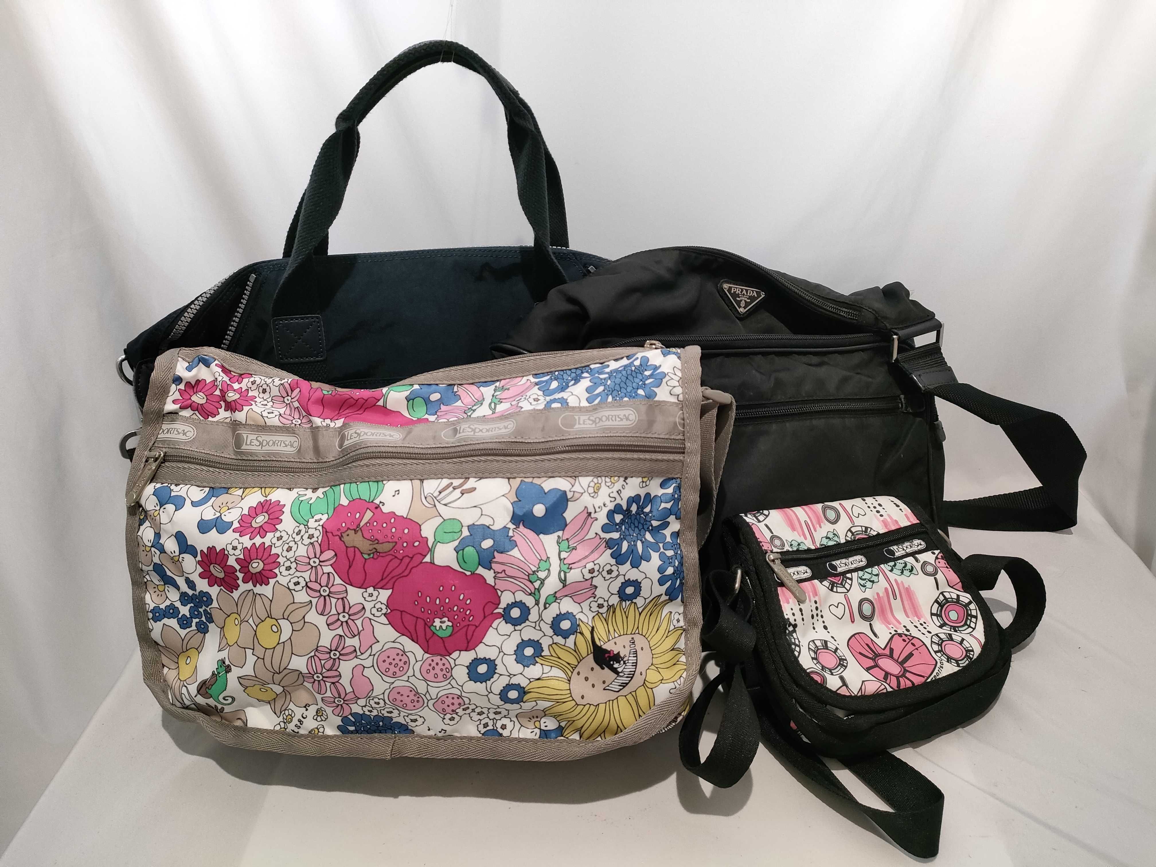 (7707_0351) PRADA Nylon Respo/Kipling Nylon Bag 4-Piece Shoulder Bag