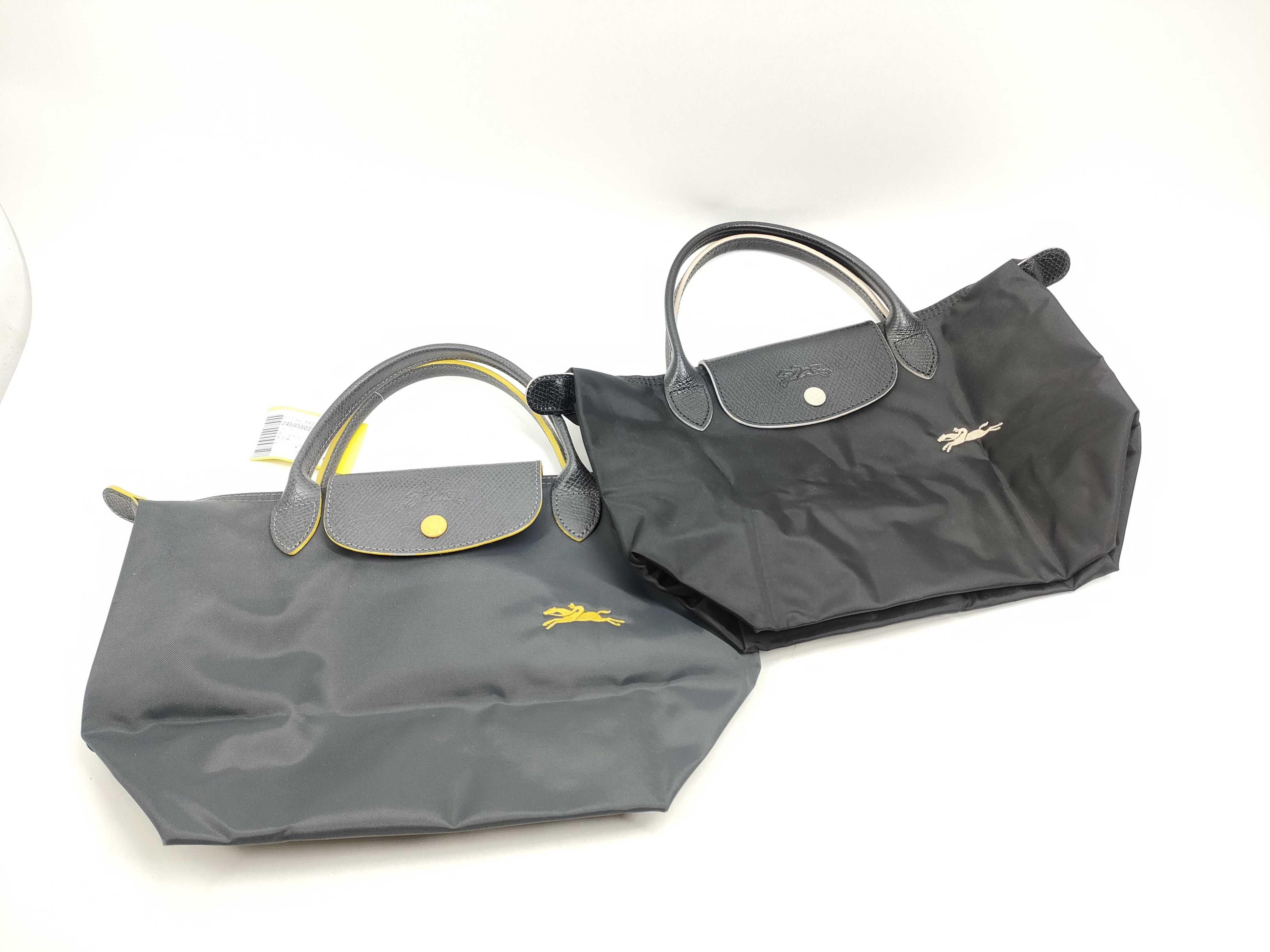 (7707_0340) LONG CHAMP Nylon Tote 2-Piece Tote Bag