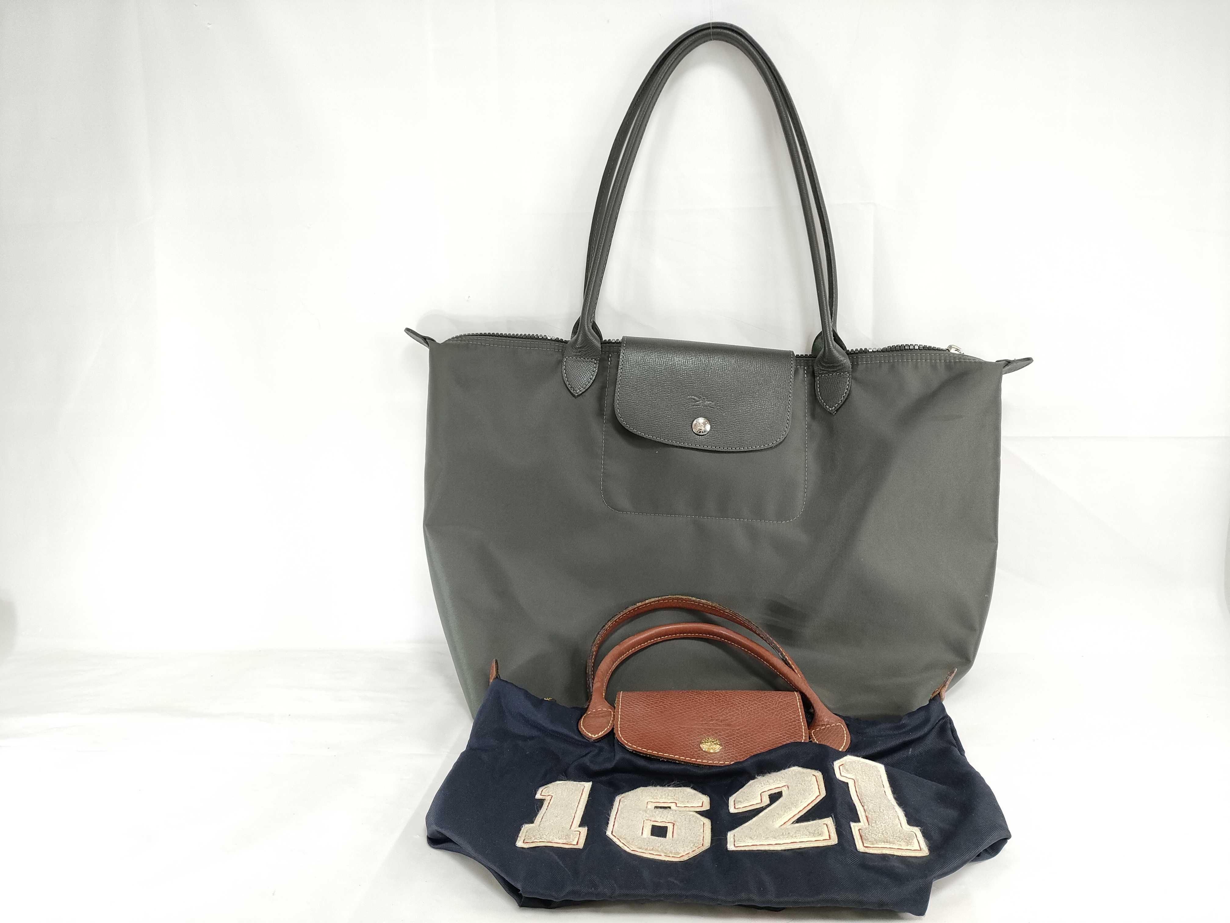 (7707_0334) LONG CHAMP 2-piece Tote bag