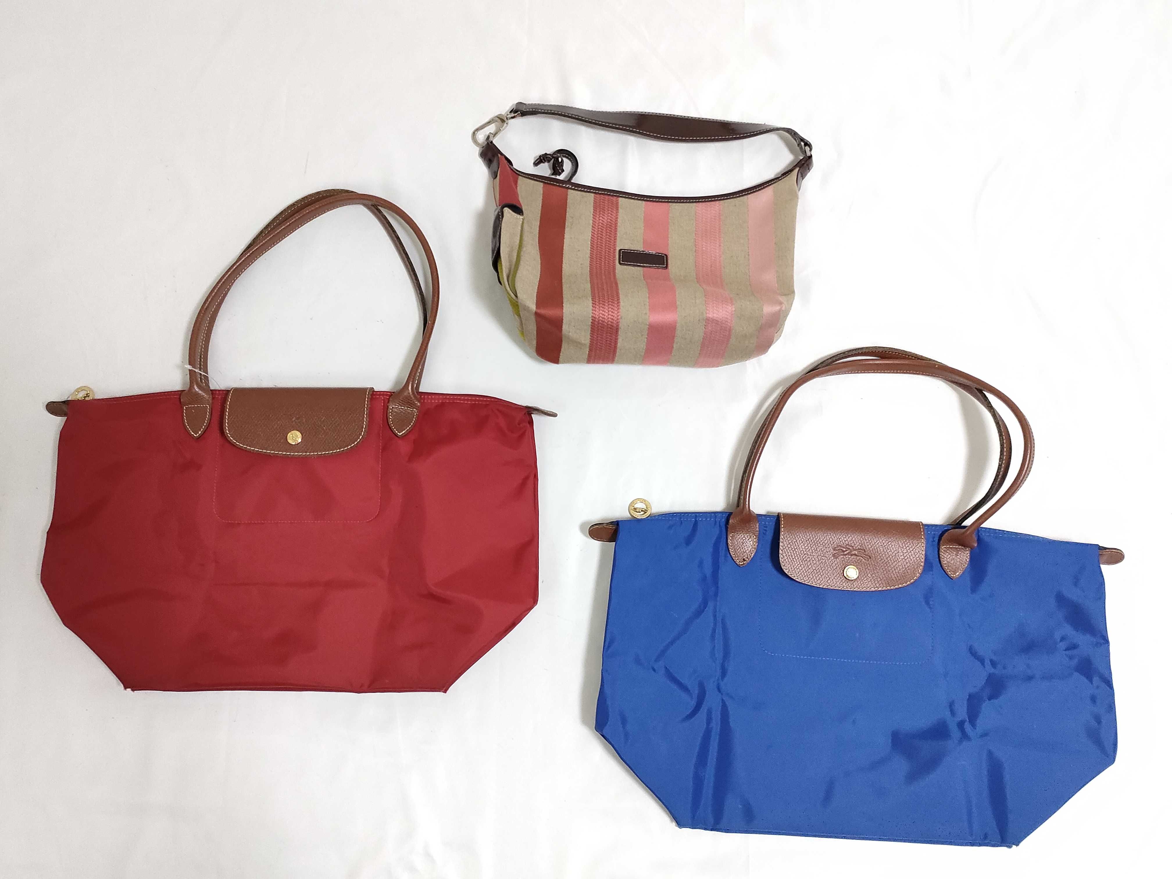 (7707_0333) LONG CHAMP Tote, One-Shoulder 3-Piece Tote Bag