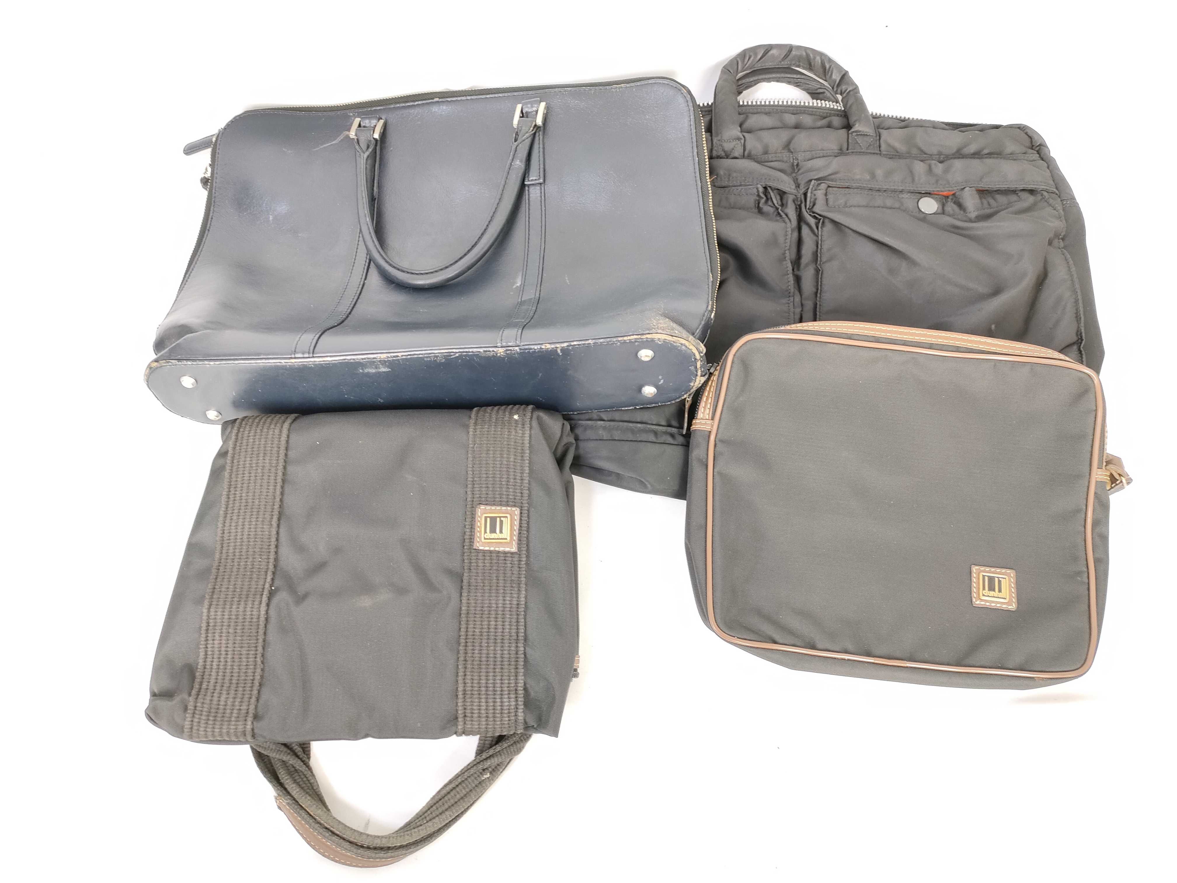 (7707_0304) Dunhill Porter etc. Men's bag*4-piece set Second bag