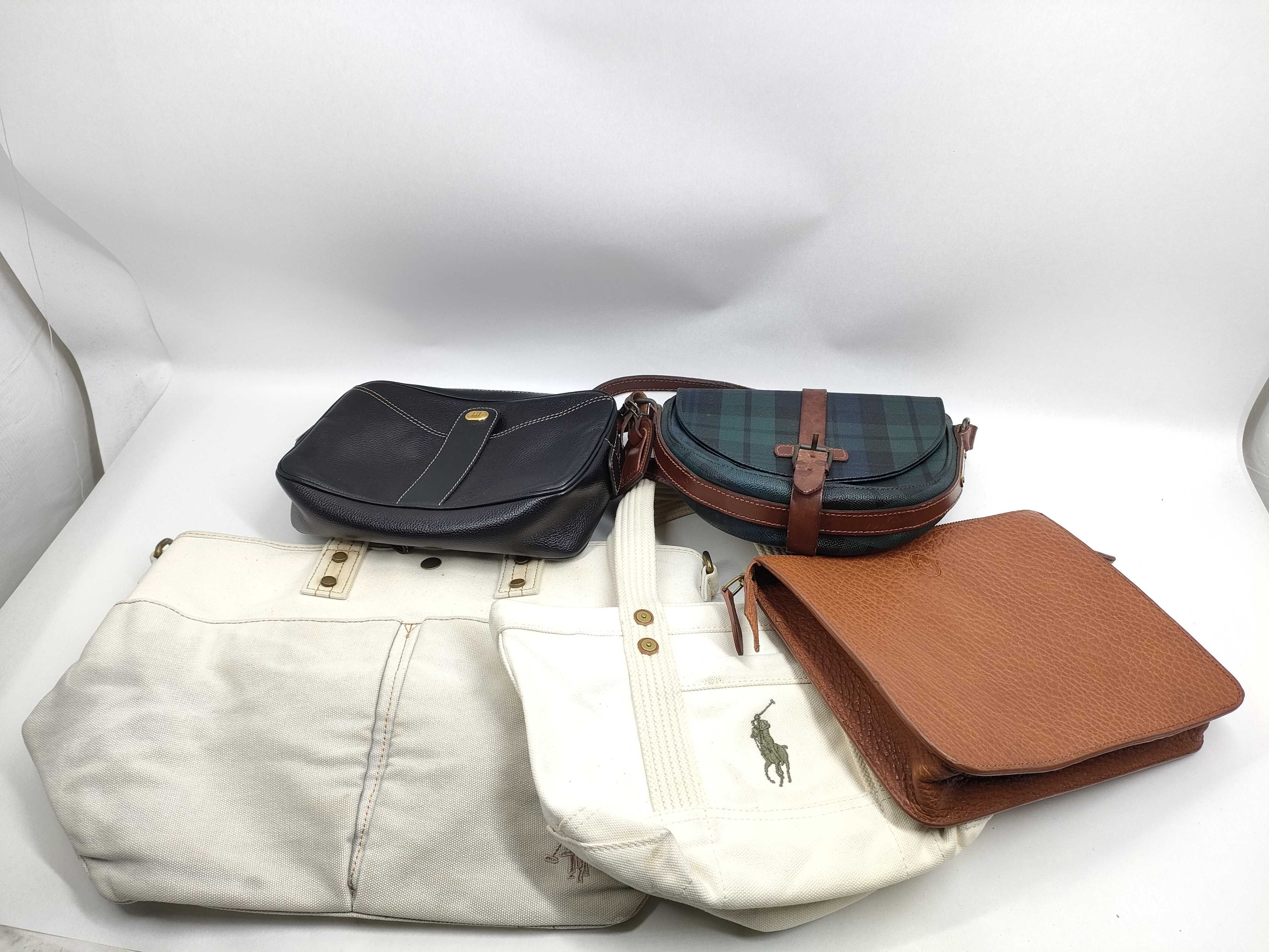 (7707_0303) Dunhill Ralph Lauren*4 Dunhill*1 Brand Bag 5-piece set Shoulder bag