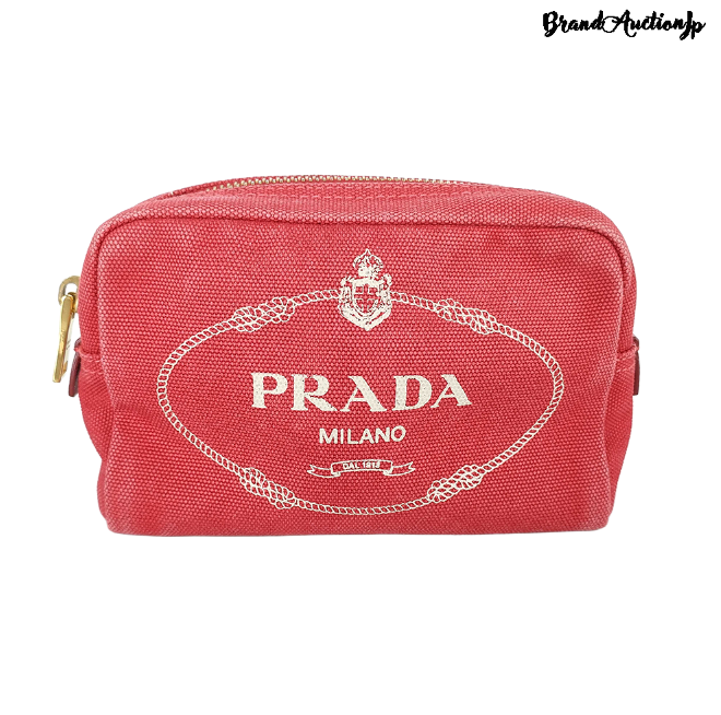 PRADA CANAPA ポーチ PRADA Kanapa Denim Pouch Pouch