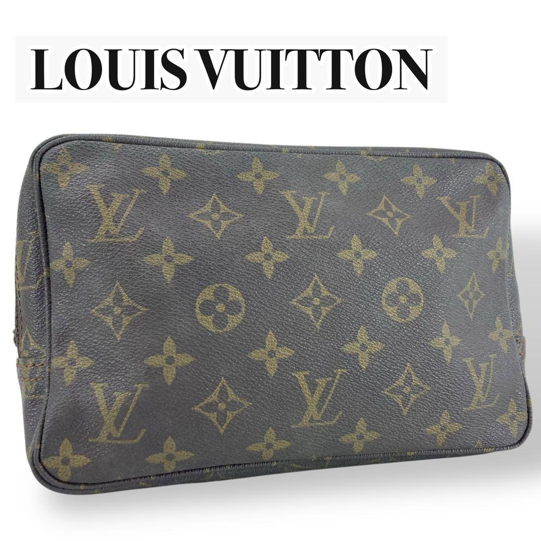 LOUISVUITTONトゥルーストワレット28 モノグラム クラッチバッグ