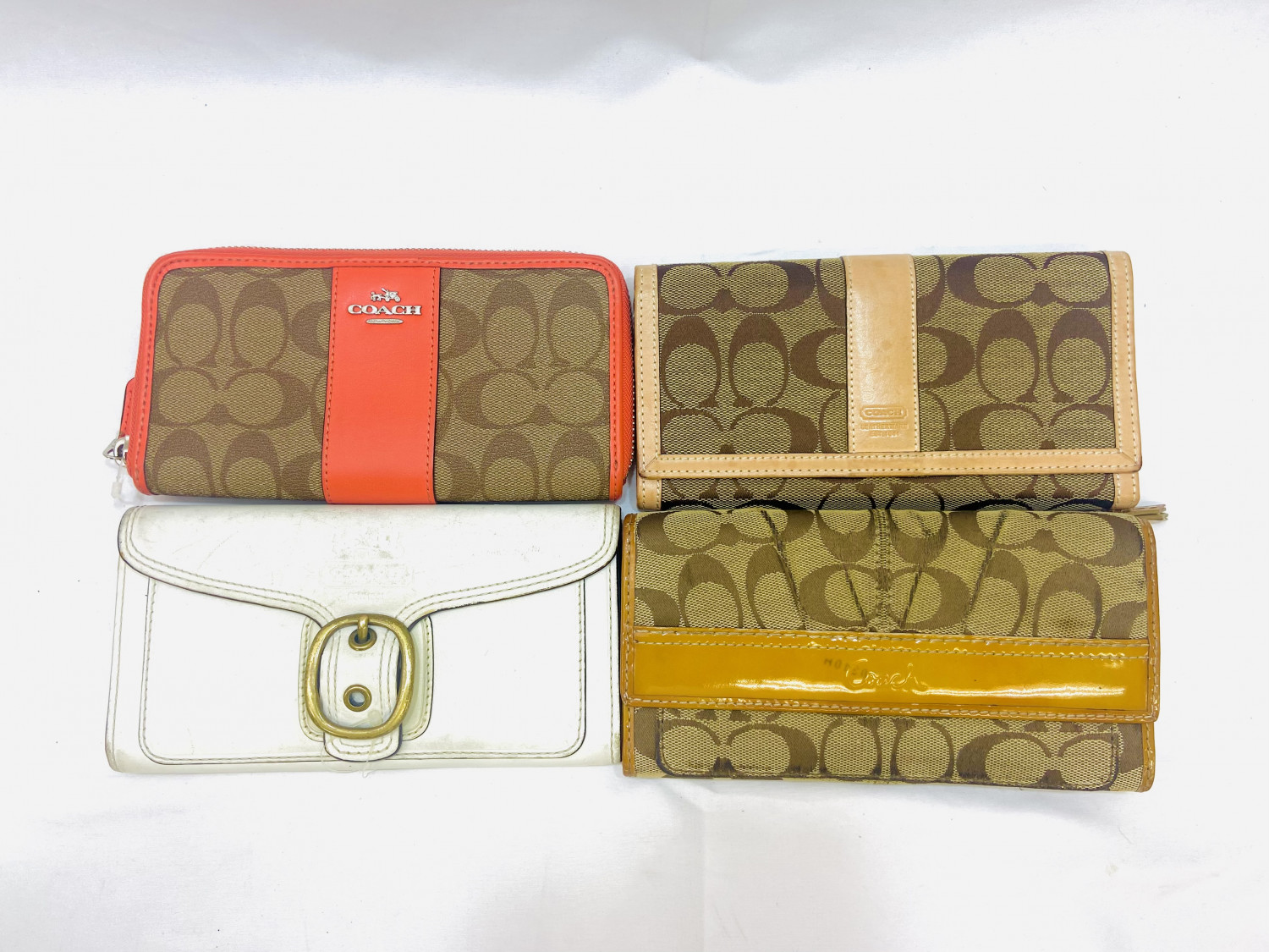 COACH Long Wallet, Set of 4